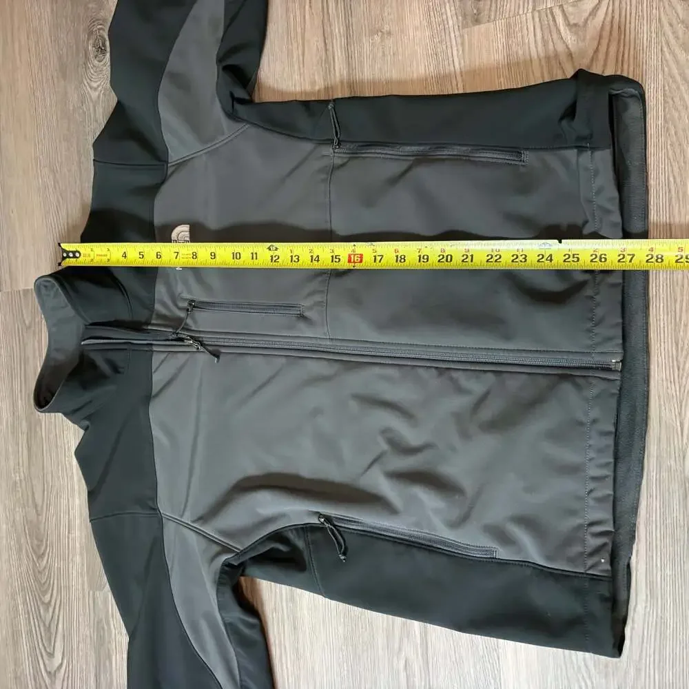 The North Face Apex Bionic Softshell Jacket Gray Black Men's L
